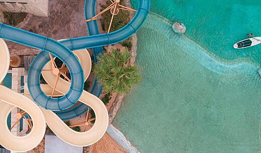 Waterslides & Rope Swing